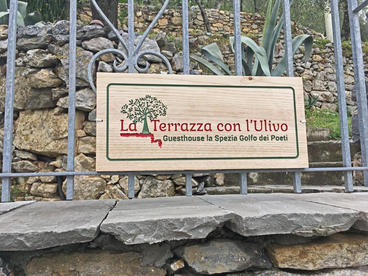 La Terrazza Con L'ulivo - Con Terrazza E Vista Sul Golfo Dei Poeti Gasthof La Spezia